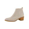Stiefelette PAUL GREEN "Paul Green Stiefelette Nubukleder", Damen, Gr. 39, grau, Nubukleder, casual, Schuhe