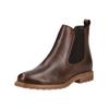 Stiefelette TAMARIS "Tamaris Stiefelette Leder/Textil", Damen, Gr. 41, muscat, Leder, Textil, casual, Schuhe
