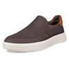 Slipper ECCO "ECCO Move M", Herren, Gr. 46, braun (dunkelbraun, cognac), Leder, klassisch, Schuhe, Halbschuh, Freizeitschuh, Schlupfschuh mit Stretcheinsätzen