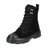 Schnürstiefelette PAUL GREEN "Paul Green Stiefelette Nubukleder", Damen, Gr. 39, schwarz, Nubukleder, casual, Schuhe