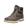 Schnürstiefelette TOM TAILOR "Tom Tailor Stiefelette Lederimitat/Textil", Herren, Gr. 44, braun (espresso), Lederimitat, Textil, casual, Schuhe