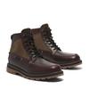 Schnürboots TIMBERLAND "BRITTON ROADMID LACE UP BOOT", Gr. 45, burgundy full grain, Leder, sportlich, Schuhe, Winterstiefel, Schnürstiefel, Winterschuhe