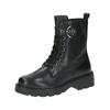 Schnürstiefelette CAPRICE "Caprice Stiefelette Nappaleder", Damen, Gr. 37, schwarz, Nappaleder, casual, Schuhe