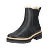 Stiefelette TOMS "TOMS Stiefelette Leder/Textil", Damen, Gr. 41, schwarz, Leder, Textil, casual, Schuhe