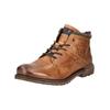 Schnürstiefelette BUGATTI "bugatti Stiefelette Leder", Herren, Gr. 42, braun (cognac), Leder, casual, Schuhe