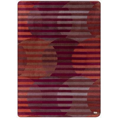 Wohndecke ESTELLA "Auri", rot (abendrot), B:150cm L:200cm, Obermaterial: 58% Baumwolle, 35% Polyacryl, 7% Polyester, Wohndecken Image