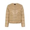 Steppjacke BOSS ORANGE "Palatti Premium Damenmode", Damen, Gr. 34, beige (rust, copper 222), Web, Obermaterial: 100% Polyamid, unifarben, casual, Langarm eingefasste Kante, Jacken, mit Chevron-Steppung