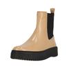 Stiefelette CLARKS "Torhill Maple", Damen, Gr. 38, beige, Leder, casual, Schuhe, mit elastischen Einsätzen an den Seiten
