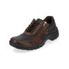 Schnürschuh HUSH PUPPIES "Hush Puppies Halbschuhe Leder", Herren, Gr. 46, braun (dunkelbraun, schwarz), Leder, casual, Schuhe