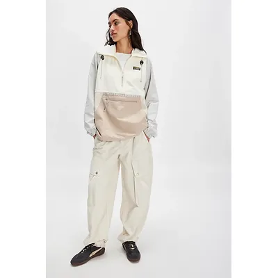 L. L.Bean Mountain Classic Anorak Jacket at Free People in Paperwhite/Putty, Size: Medium