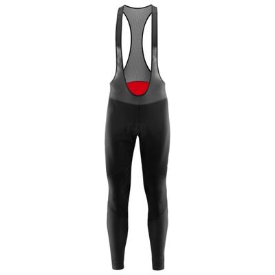 Löffler - Bike Bib Tights Airblocc Gel - Radhose Gr 48 grau/schwarz Image