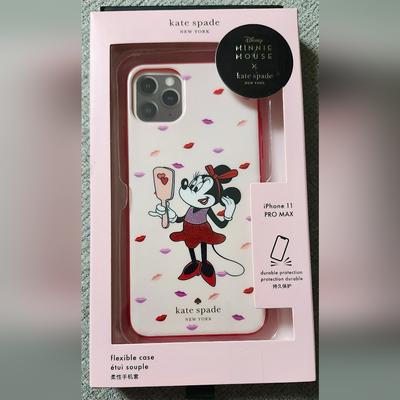 Kate Spade Cell Phones & Accessories | Kate Spade Minnie Mouse Iphone 11 Pro Max Case - Red And White Nwt | Color: White | Size: Os