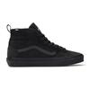 Sneaker VANS "ASHWOOD HI VANSGUARD", Gr. 40, schwarz (schwarz, schwarz), Leder, Synthetik, sportlich, Schuhe