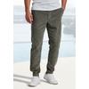 Jogger Pants JOHN DEVIN "- elastische Cordhose im Jogg Pants Style", Herren, Gr. M (48/50), N-Gr, grün (salbei), Cord, Obermaterial: 98% Baumwolle, 2% Elasthan, casual, bequem lang, Hosen, auch in großen Größen