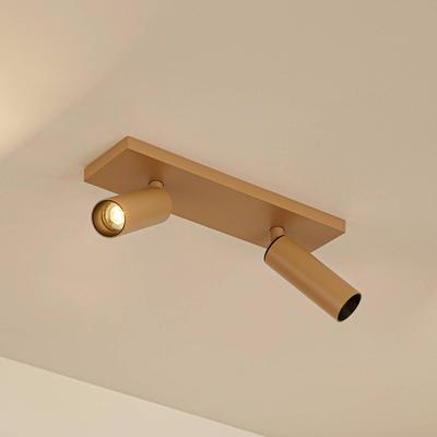 Arcchio Deckenstrahler Brinja Slim, braun, 2-flg., GU10 MR11 Slim Arcchio, dimmbar, braun / rost, für Flurbereich, Aluminium, Modern, Strahler Image
