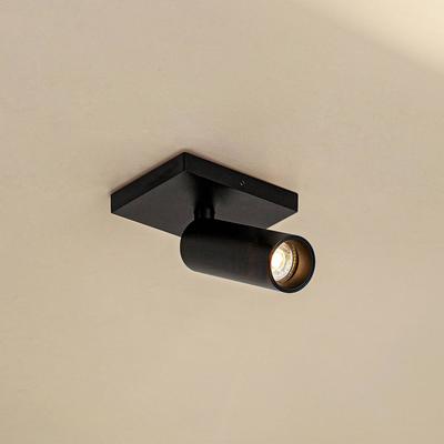 Arcchio Deckenstrahler Brinja Slim, schwarz, 1-flg GU10 MR11 Slim Arcchio, dimmbar, schwarz, für Flurbereich, Aluminium, Modern, Strahler Image