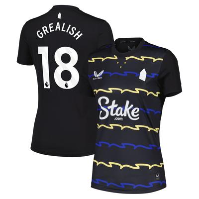 Everton Castore Pro Ausweichtrikot 2025-26 - Damen mit Aufdruck Grealish 18 Image
