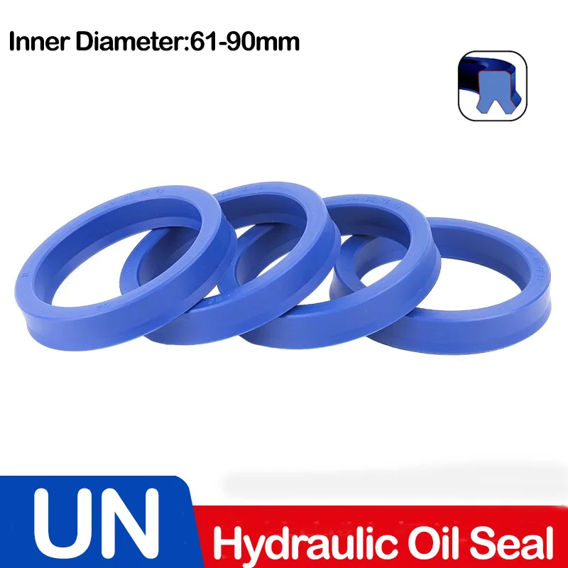ID 61/65/70/75/80-90MM, joint hydraulique d'arbre Radial UN, tige de Piston d'arbre de Piston en polyuréthane, joint torique en U à lèvre unique