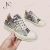 R-o Design Herrenschuh, Python-Druck, graues Leder, niedrige Schuhe, Schnürung, graues Boa-Rindsleder, Damen-Casual-Sneaker, dicke Sohle