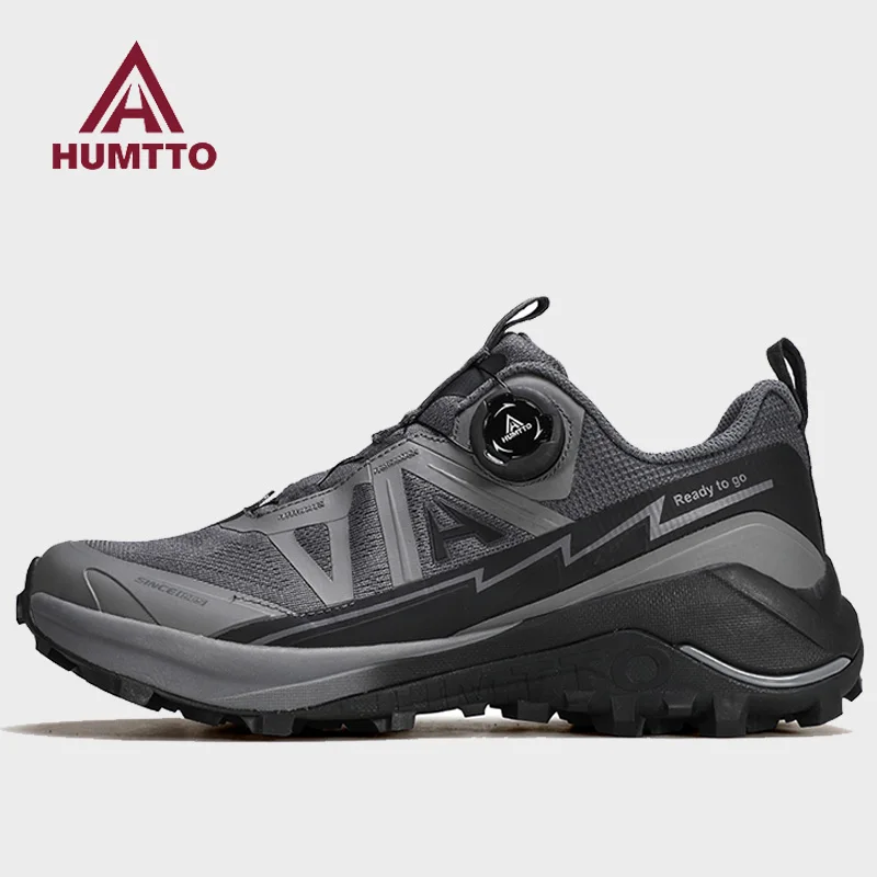 HUMTTO 2025 Wanderschuhe Herren Outdoor rutschfeste leichte Offroad-Sneaker Sport Damen Trekkingschuhe Knöchelkletterschuhe Image