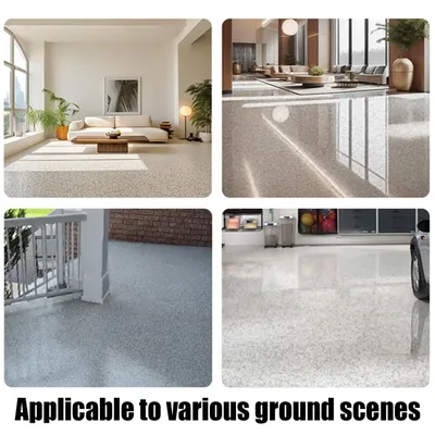 Epoxy Floor Paint for Concrete No Pungent Odour High Gloss Marble Effect Epoxy Floor Coating Self Leveling High Gloss Marble