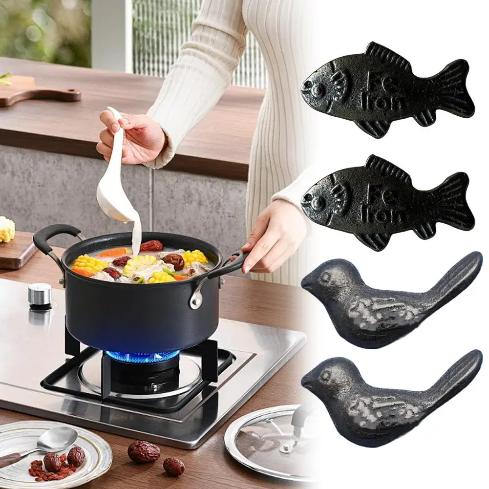 1/2Pcs Fisch Casting Zubehör Küche Kochen Werkzeuge Eisen Fisch Zubehör Anwendbar Auf Eine Vielzahl Von Kochen Szenarien Image