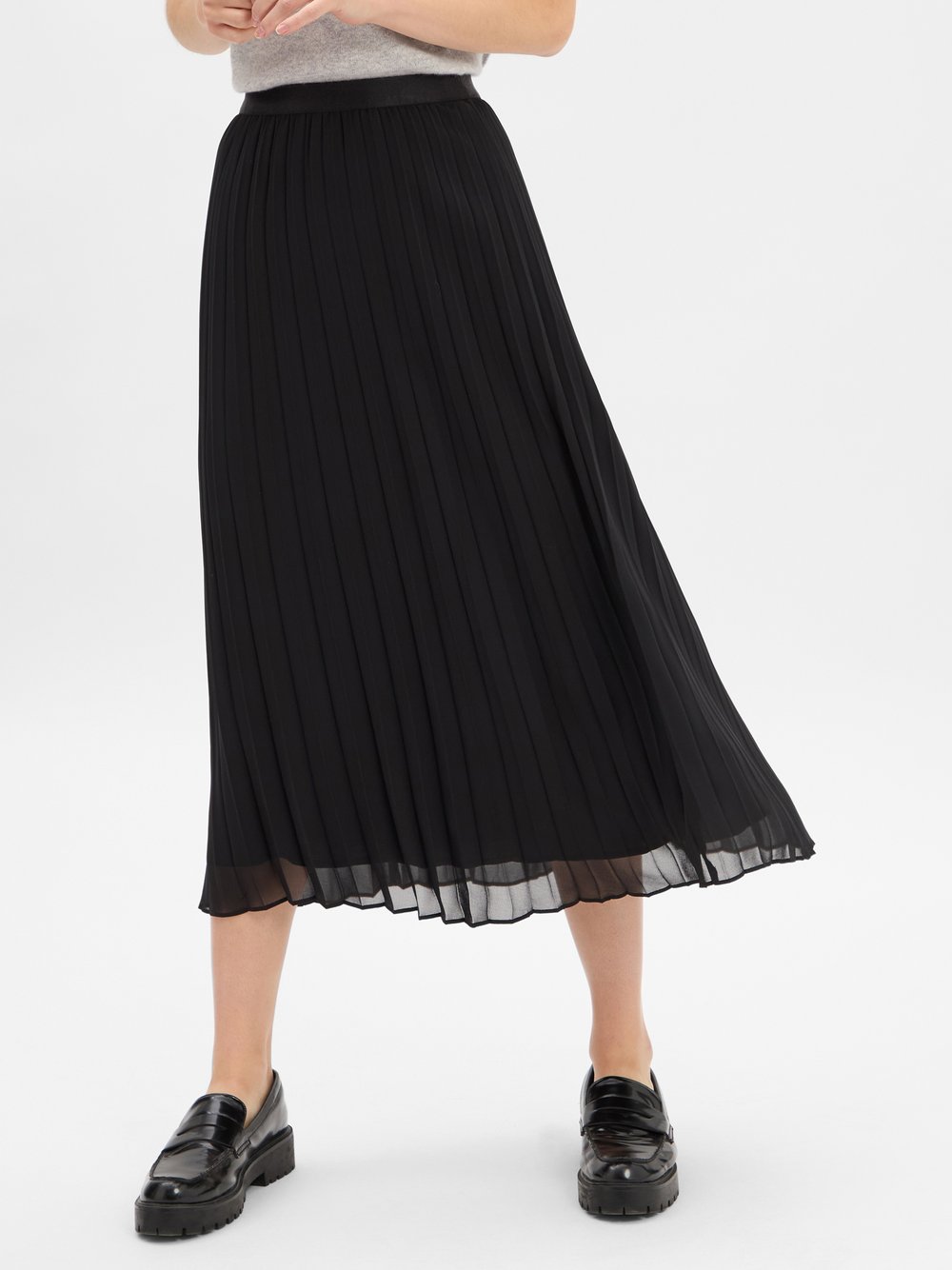 s.Oliver BLACK LABEL Midirock Damen schwarz, 42 Image