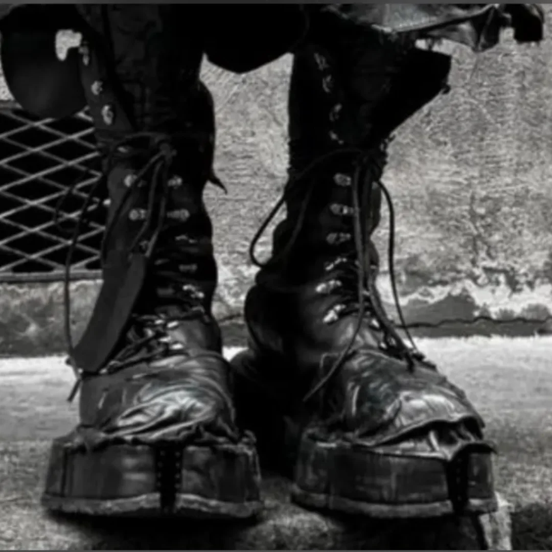 Schwarze Schnürstiefel für Herren, mattes Leder, handgefertigte Abendschuhe für Herren, Freizeitschuhe, Schuhe für Herren, Größe 47, Zapatillas Mujere