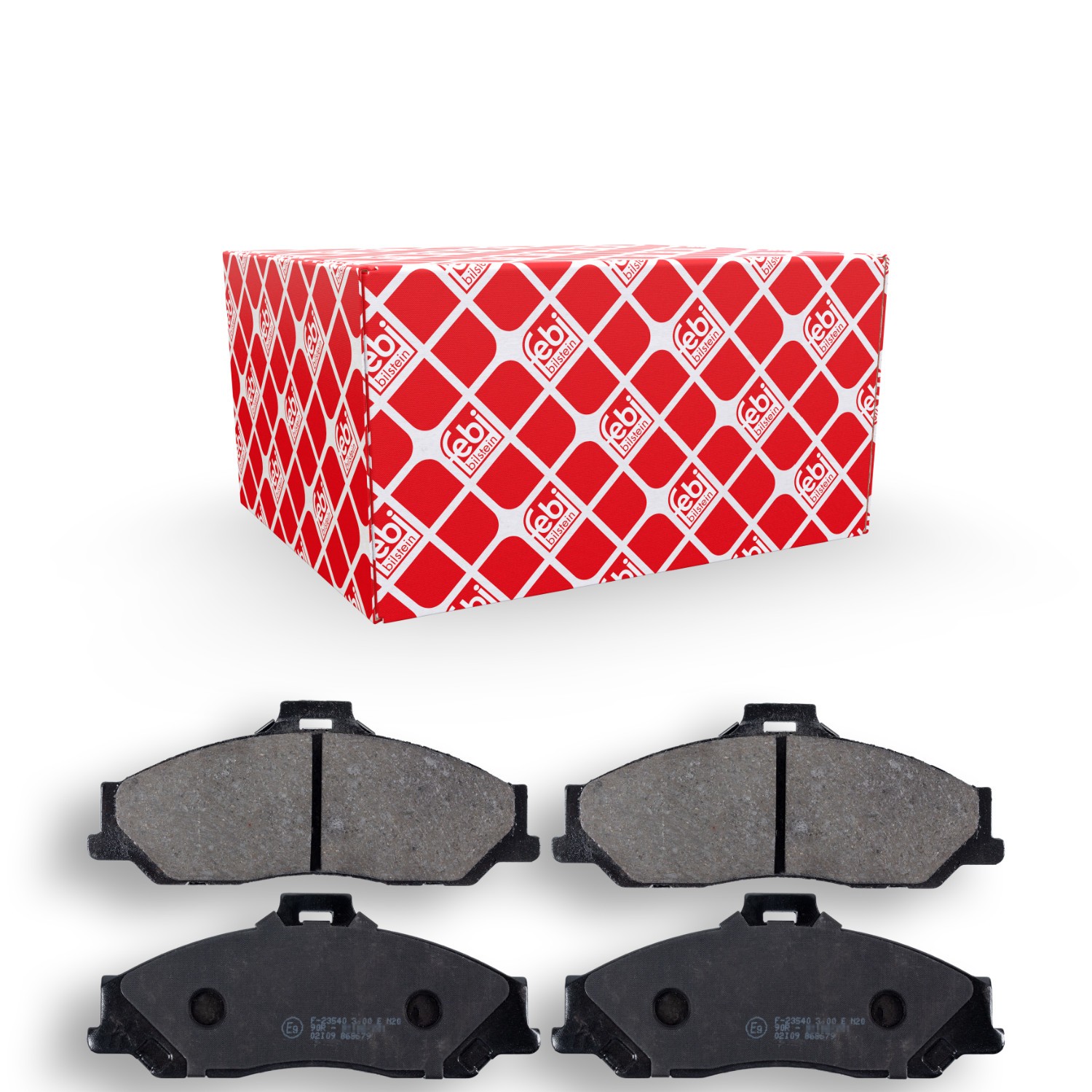 FEBI BILSTEIN Bremsbelagsatz FORD,MAZDA 16520 3668646,4420009,UHY13328ZA UHY13328ZE,UJY63323Z,4420000,UHY13323ZB,UHY13323ZE,XM342001AE,2M342001EA Image