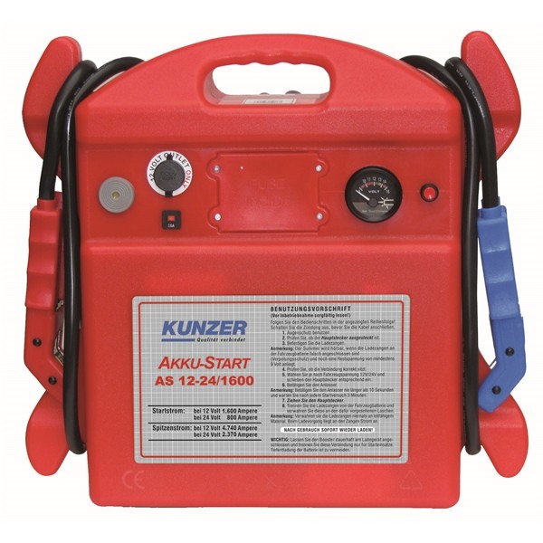 KUNZER Starthilfe Powerbank AS 12-24/1600 Image