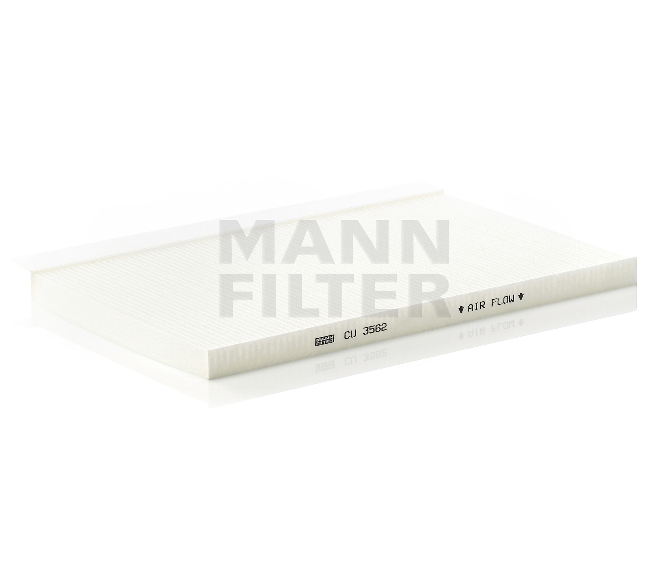 MANN-FILTER Innenraumfilter AUDI CU 3562 4A1820367 Filter, Innenraumluft,Pollenfilter,Mikrofilter,Innenraumluftfilter,Staubfilter,Klimafilter Image