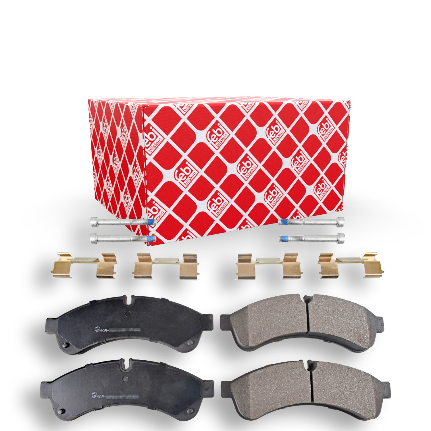 FEBI BILSTEIN Bremsbelagsatz IVECO 116257 500055652SK1,504232820,504232980 042555633,42555633,500043114,500055652 Image