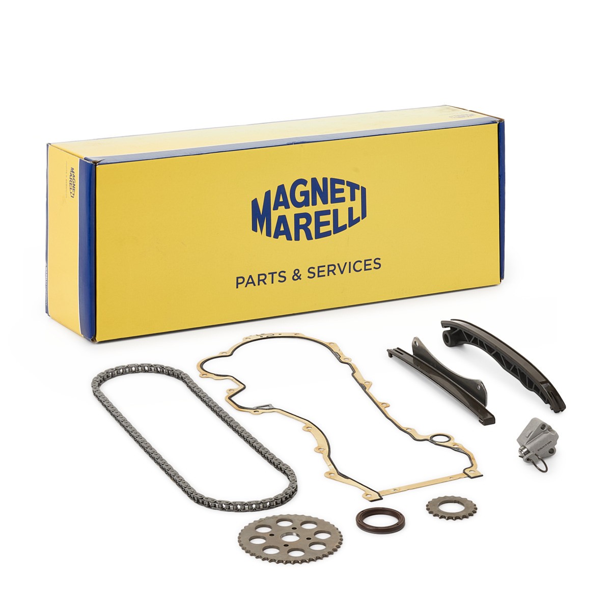 MAGNETI MARELLI Steuerkettensatz OPEL,FORD,FIAT 341500000100 1276163P00000,93196893,55195293 55251472,6606024,71776647,55197785,55221385,93191273 Image