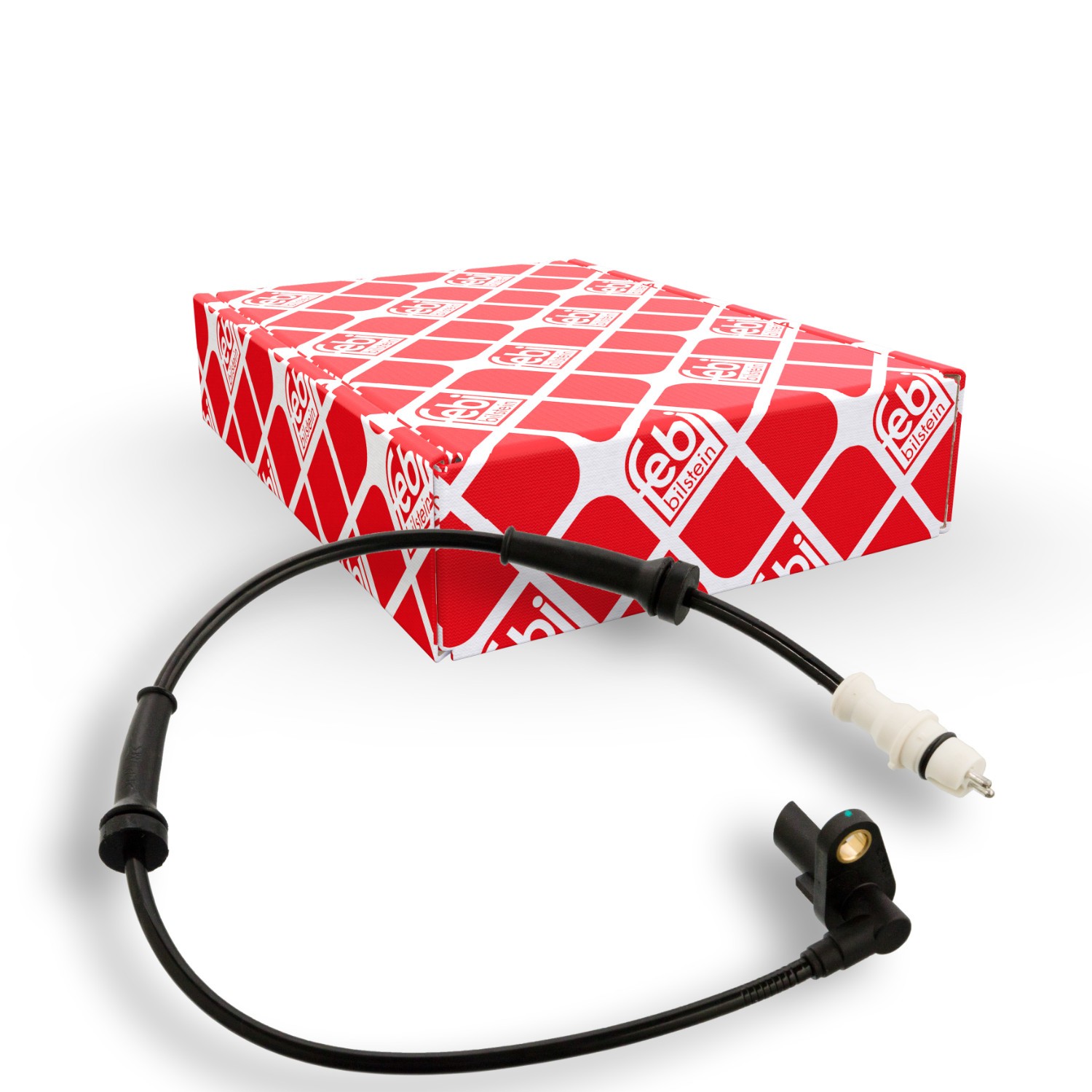 FEBI BILSTEIN ABS Sensor RENAULT,DACIA 106716 6040004542,8200254687 Drehzahlsensor,Raddrehzahl Sensor,Drehzahlgeber,ESP-Sensor,Sensor, Raddrehzahl Image