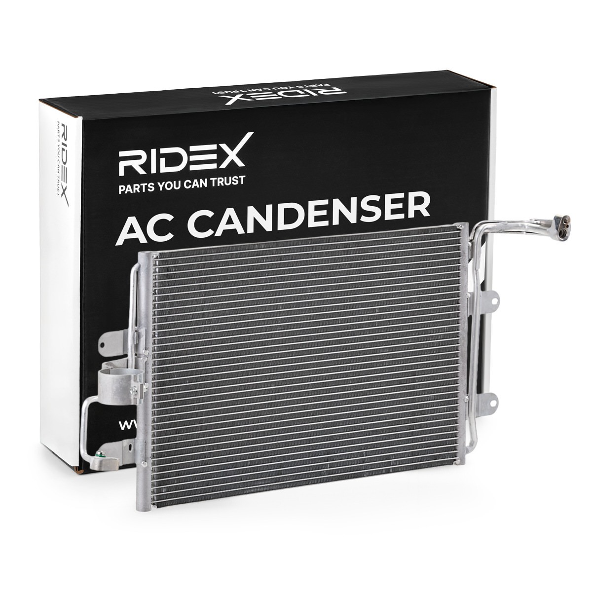 RIDEX Klimakondensator VW,AUDI,SKODA 448C0029 1J0820413B,1J0820413E,1J0820413L 1J0820413N,1J0820411B,1J0820413A,1J0820413D,1J0820411D Image