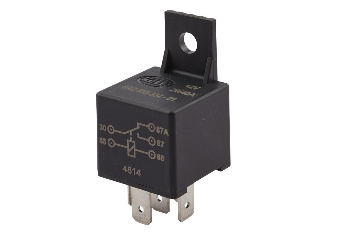HELLA Relais, Arbeitsstrom 4RD 933 332-011 0829627,HAL87499,HAL933332011 H41388461,1589195 Image