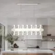 Sala da pranzo moderna Sala da pranzo Lampade a sospensione Illuminazione per interni Lampada da soffitto a sospensione Lampadari a led per soggiorno illuminazione interna