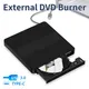 2 in 1 USB 3.0 Tipo C Masterizzatore DVD esterno Unità disco DVD RW Scrittore Lettore registratore Lettore CD Unità ottiche per laptop desktop