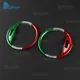 Reale Duro Tricolor Copertura In Fibra di Carbonio Per Abarth 595 Abarth 695 Fiat 500 2016-2020 2021 2022 2023 2024 Uscita Aria Auto In Carbonio Secco