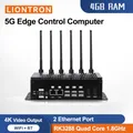 Nuovo Liontron Fanless Computer Industriale Mini PC Wireless RK3288 Android TV Box 4gb Ram 32 Rom 2.4G 5G Wifi 4G LTE SIM Card