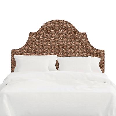 Vanessa Headboard - Notched Arch Bed, Notched Arch Bed/Floral Sunset, King - Grandin Road