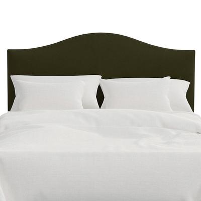 Vanessa Headboard - Arched, Arched/Velvet Green, King - Grandin Road