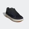 Sneaker ADIDAS SPORTSWEAR "ASPYRE 00S", Gr. 36, core schwarz, silber metallic, gum10, Leder, Textil, sportlich, Schuhe