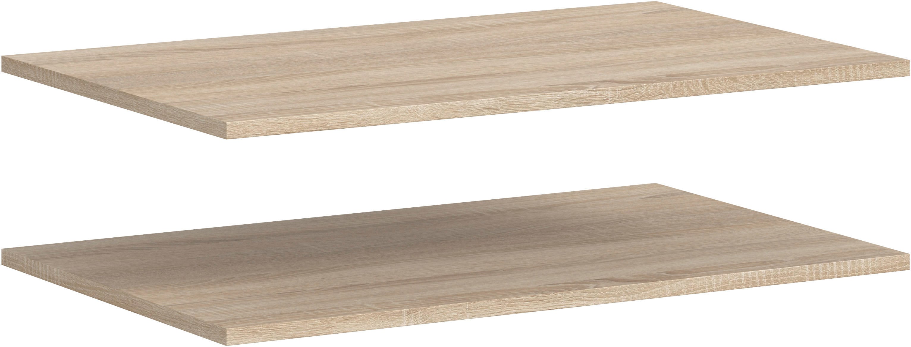 Einlegeboden HOME AFFAIRE "Skarde, Einlegeböden 77 cm", sonoma eiche nachbildung, B:77cm H:1,6cm T:48cm, Spanplatte, Einlegeböden, Skarde, Einlegeboden 2er Set, 77 cm