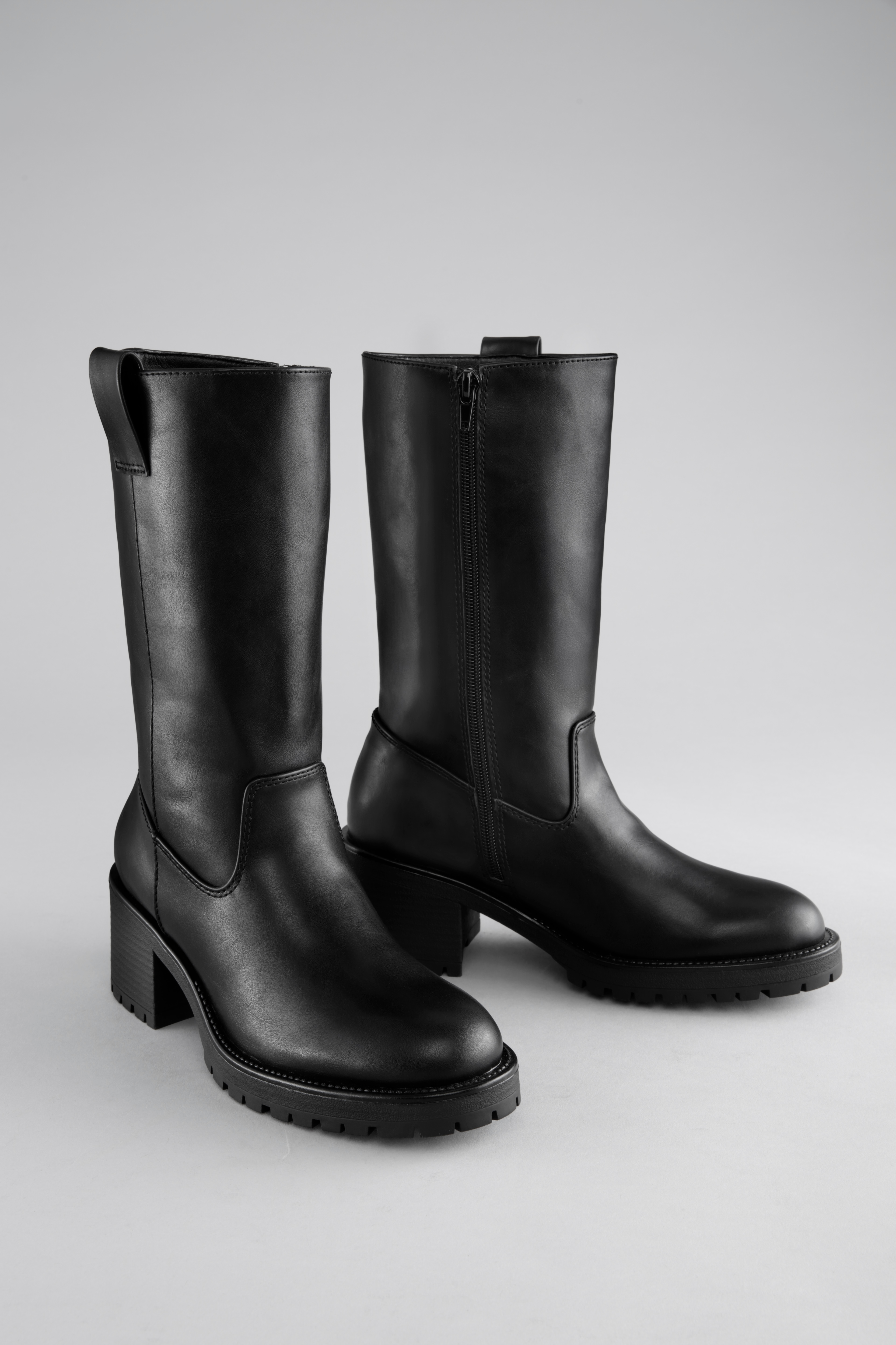 Stiefel ANISTON SHOES, Damen, Gr. 40, Normalschaft, schwarz, Lederimitat, Basic, Schuhe Stiefel, Klassik-Boots mit Innen-Reißverschluss - NEUE KOLLEKTION, Topseller