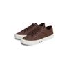 Sneaker TOMMY HILFIGER "TH HI VULC LTH STREET", Herren, Gr. 45, braun (dunkelbraun), Nappaleder, Veloursleder, sportlich, Schuhe, Freizeitschuh, Halbschuh, Schnürer mit weich gepolstertem Schaftrand