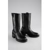 Stiefel ANISTON SHOES, Damen, Gr. 41, Normalschaft, schwarz, Lederimitat, Basic, Schuhe, Klassik-Boots mit Innen-Reißverschluss - NEUE KOLLEKTION