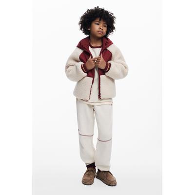 Sherpa jacket with hood