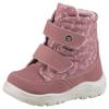 Winterstiefel PEPINO BY RICOSTA "Madlen WMS: mittel", Kinder, Gr. 23, rosa (rosa, weiß), Lederimitat, Textil, casual, Schuhe, Klettstiefel mit Sympatex, Lauflernschuh, Größenschablone zum Download