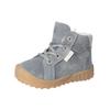 Schnürstiefelette PEPINO "Pepino Stiefelette Leder", Damen, Gr. 27, bunt (grau, grün), Leder, casual, Schuhe